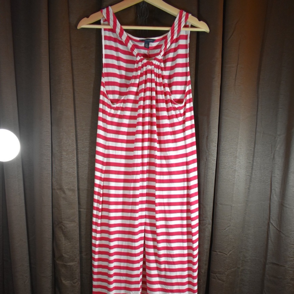 Tommy Hilfiger Striped Floor Length Sundress